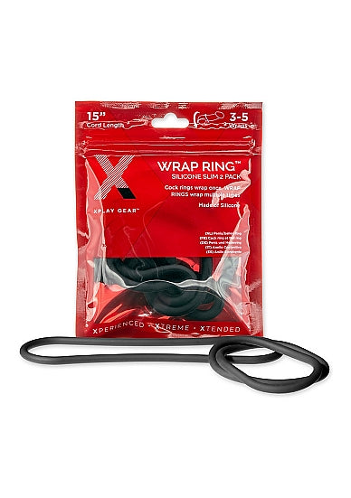 Perfect Fit XPLAY 15 Inch Wrap Ring Cock Ring Black