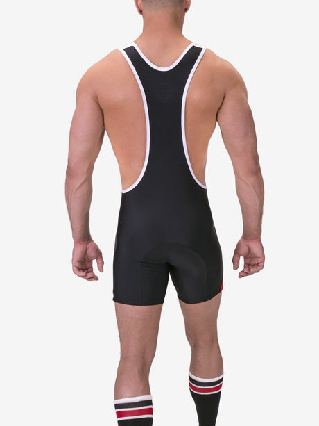 Barcode Berlin Singlet Luckenwalde White Red Black