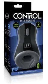 Sir Richards Control Silicone Twin Turbo Stroker Masturbator