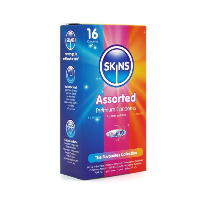 Skins Assorted Condoms 16 Pack