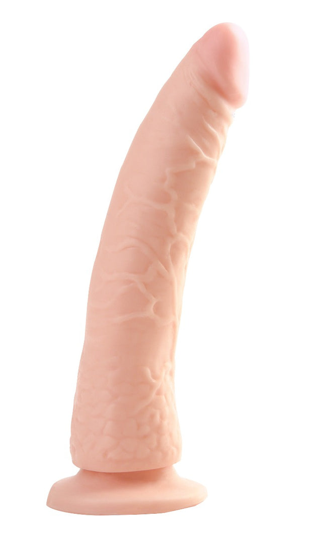 Pipedream Basix Rubber Works Slim 7 Inch Dildo With Suction Cup