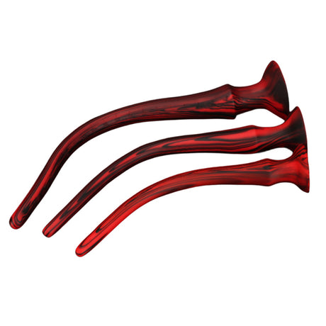 ELITE Liquid Silicone Snake 16 Inch Red & Black Swirl