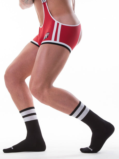 Barcode Berlin Gym Socks Black White