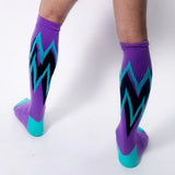 AssTricks Prismatica Socks Teal Purple Orange