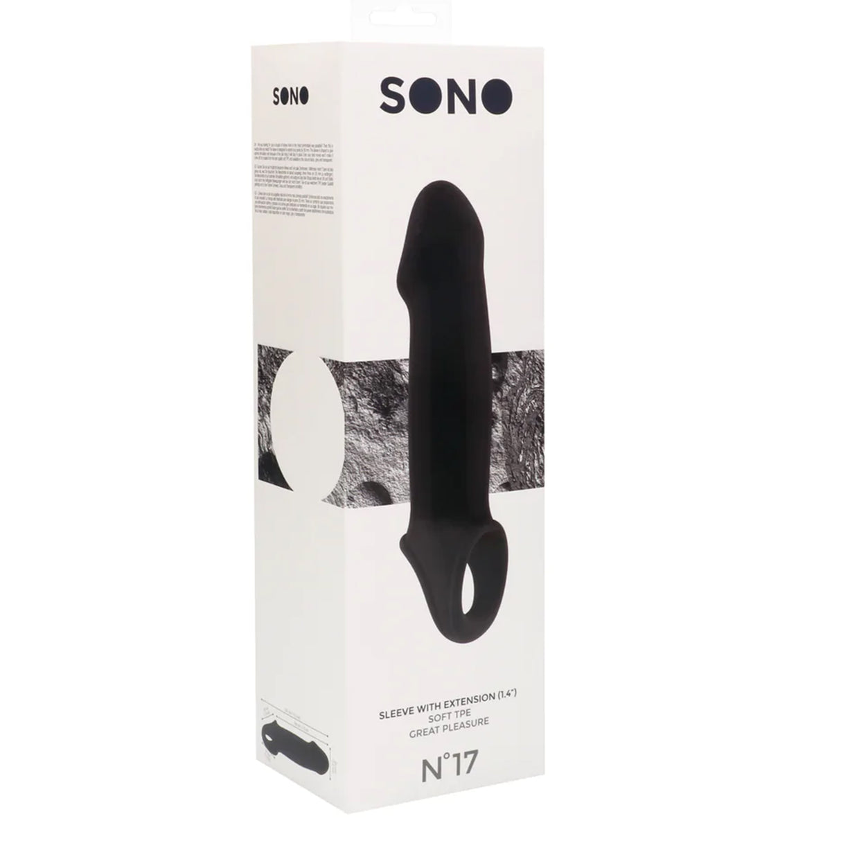 SONO No 17 Penis Sleeve Extension Black