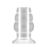 SONO No 49 Small Hollow Tunnel Plug Transparent