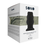 SONO No 50 Medium Hollow Tunnel Plug Black