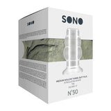 SONO No 50 Medium Hollow Tunnel Plug Transparent