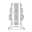 SONO No 51 Large Hollow Tunnel Plug Transparent