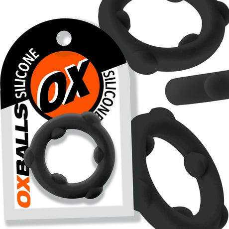 Oxballs Spinner Cock Ring Black