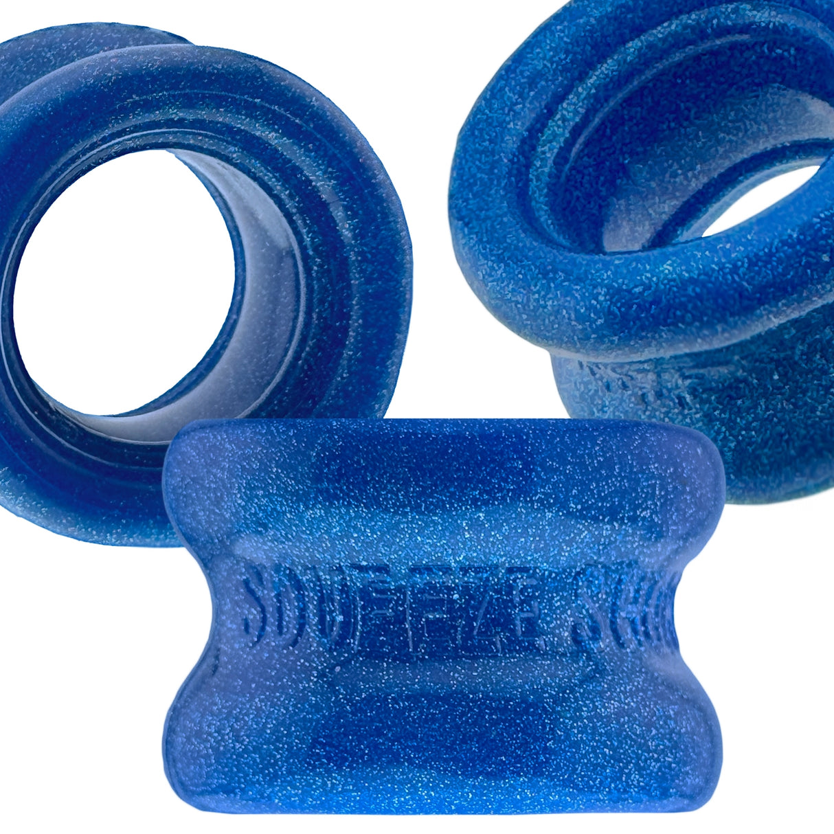 Oxballs Squeeze Short Ball Stretcher Blue Fire