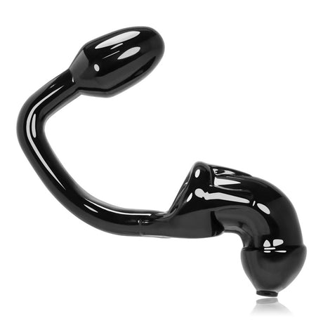 Oxballs Tailpipe Cock & Ass Lock Black