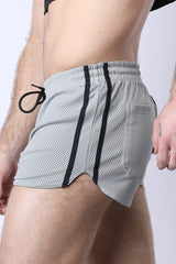 Cellblock 13 Take Down Reversible Mesh Short Grey