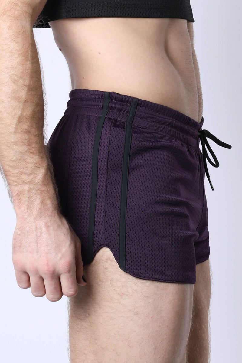 Cellblock 13 Take Down Reversible Mesh Short Purple