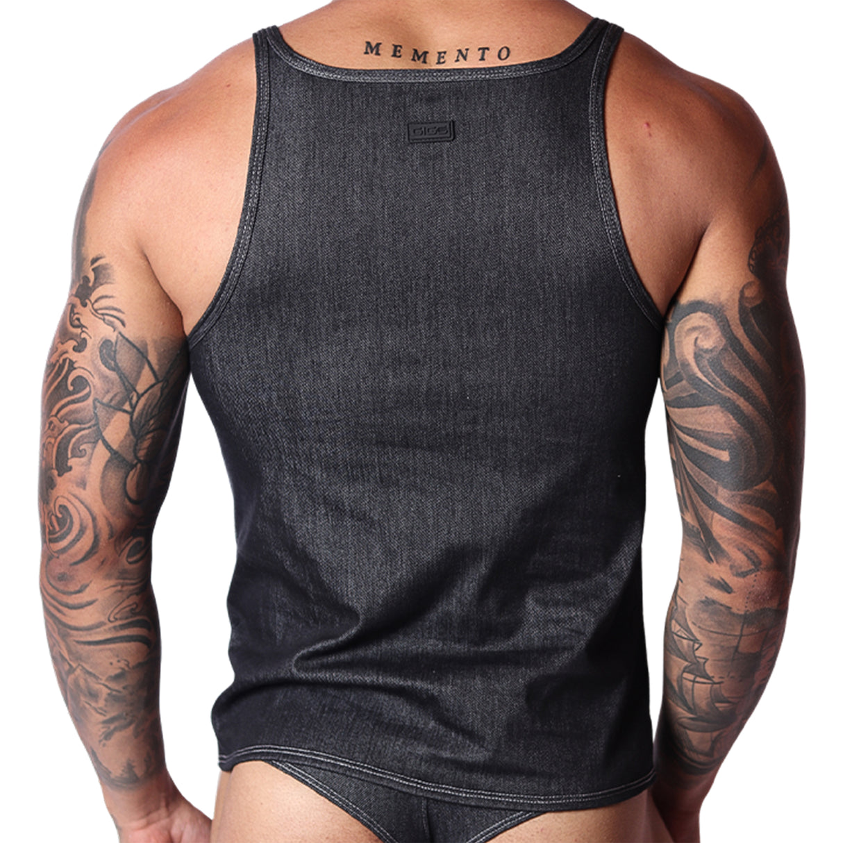 Gigo Denim Tank Black
