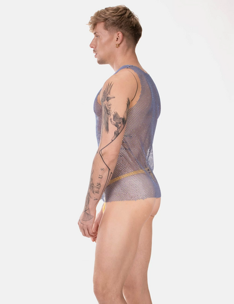 Barcode Berlin Tank Top Blitzy Blue Rose