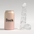 The Dick Chasten Dildo 7 Inch Clear