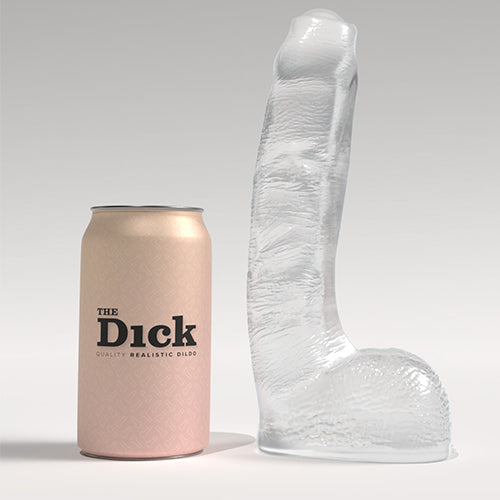 The Dick Romeo Dildo 9 Inch Clear