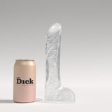 The Dick Lorenzo Dildo 9.5 Inch Clear