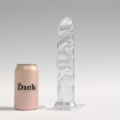 The Dick Dante Dildo 10.25 Inch Clear