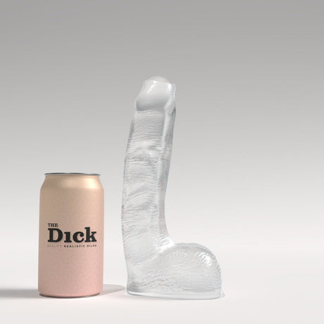 The Dick Romeo Dildo 9 Inch Clear