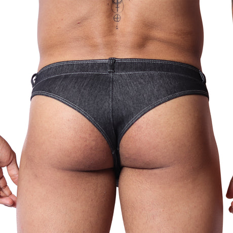 Gigo Denim Thong Black
