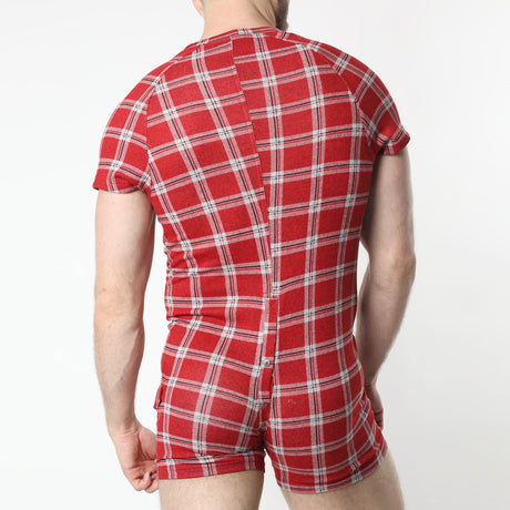 Timoteo Aspen Union Suit Red