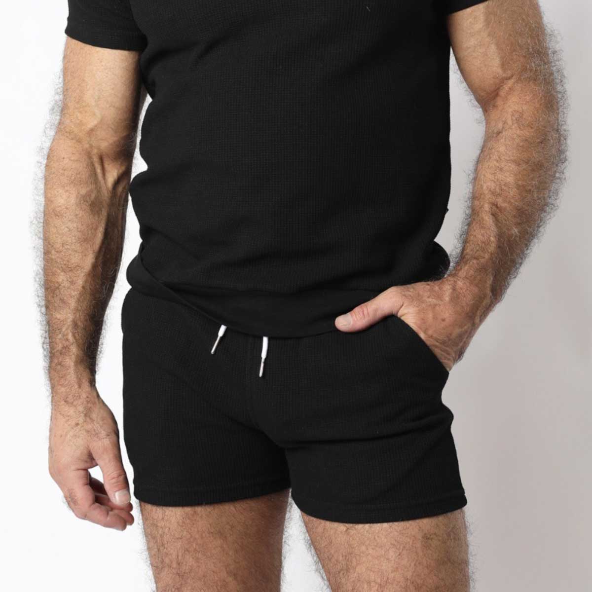 Timoteo Indio Knit Short Black