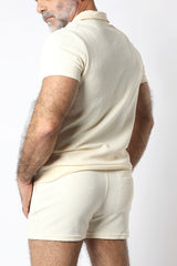 Timoteo Indio Knit Short Cream