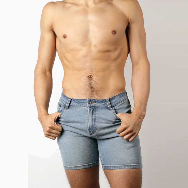 Timoteo Oceanside Denim Short Light Blue
