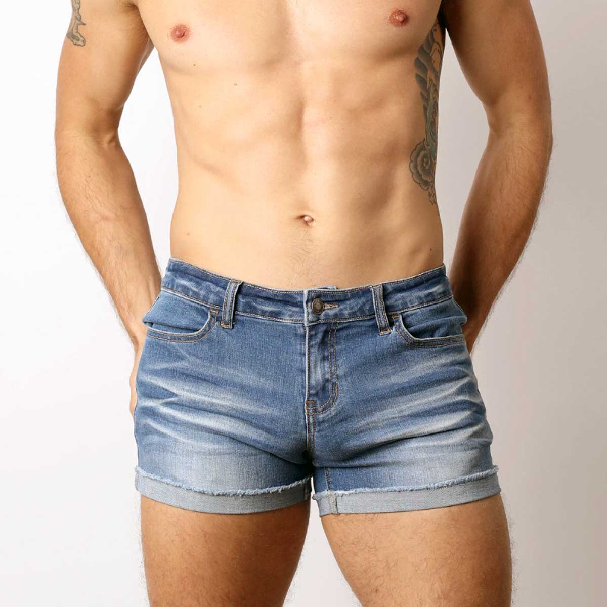 Timoteo Soma Denim Short Light Blue
