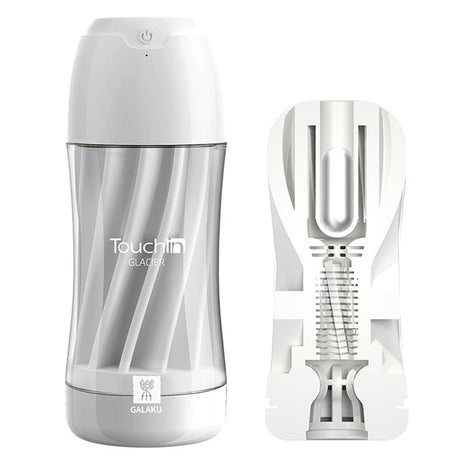 Touch In Vibration Masturbator Cup White