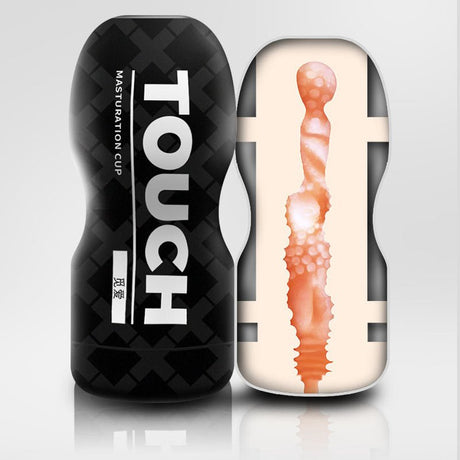 Touch Masturbator Vacuum Cup Black