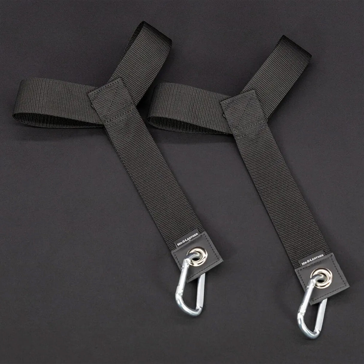 Mr S Leather Nylon Webbing Tri Stirrups