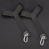 Mr S Leather Nylon Webbing Tri Stirrups