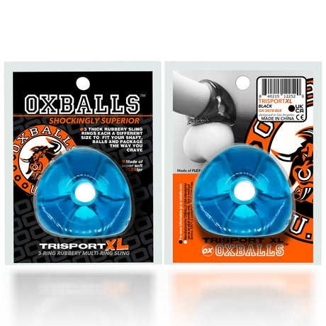 Oxballs Tri Sport XL Cock Sling Space Blue