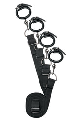 EasyToys Under Mattress Restraint Set Black