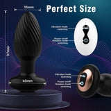 Command Silicone 360 Rotation Vibrating Butt Plug