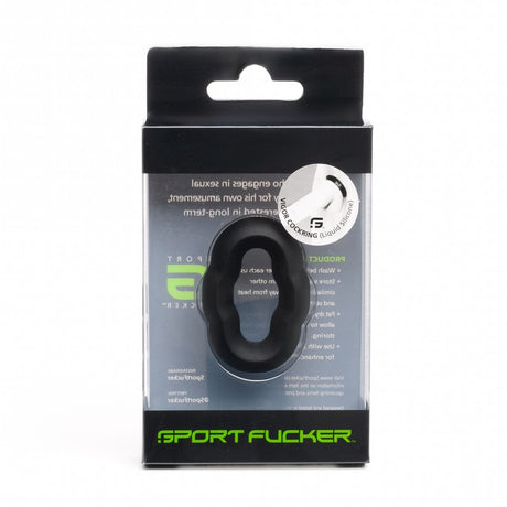 Sport Fucker Vigor Cock Ring Black