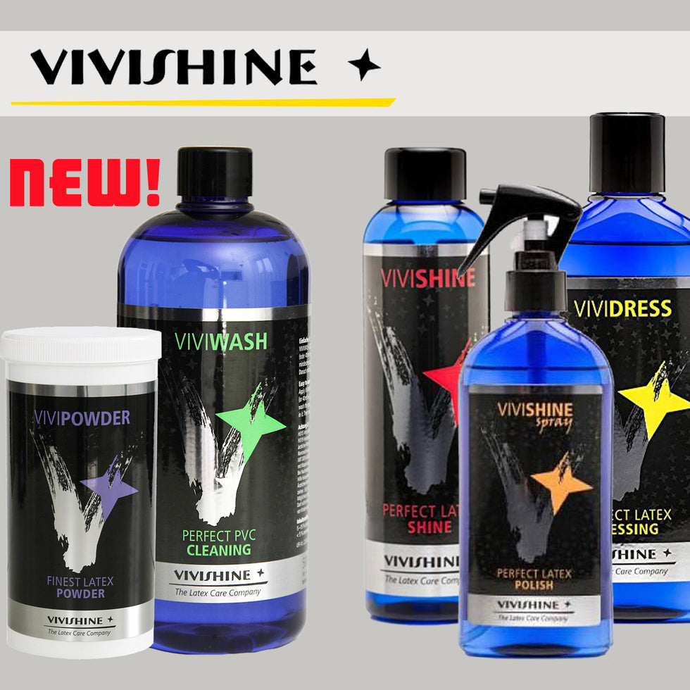 Vivishine Latex Care - Talc, Shine, Cleaning and Dressing