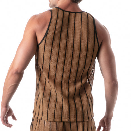 Leader Wanderlust Knit Tank Top Camel