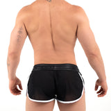 ROK Kinky Mesh Short Black White