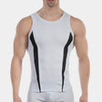 Barcode Berlin Tank Top Wifi Blue Black