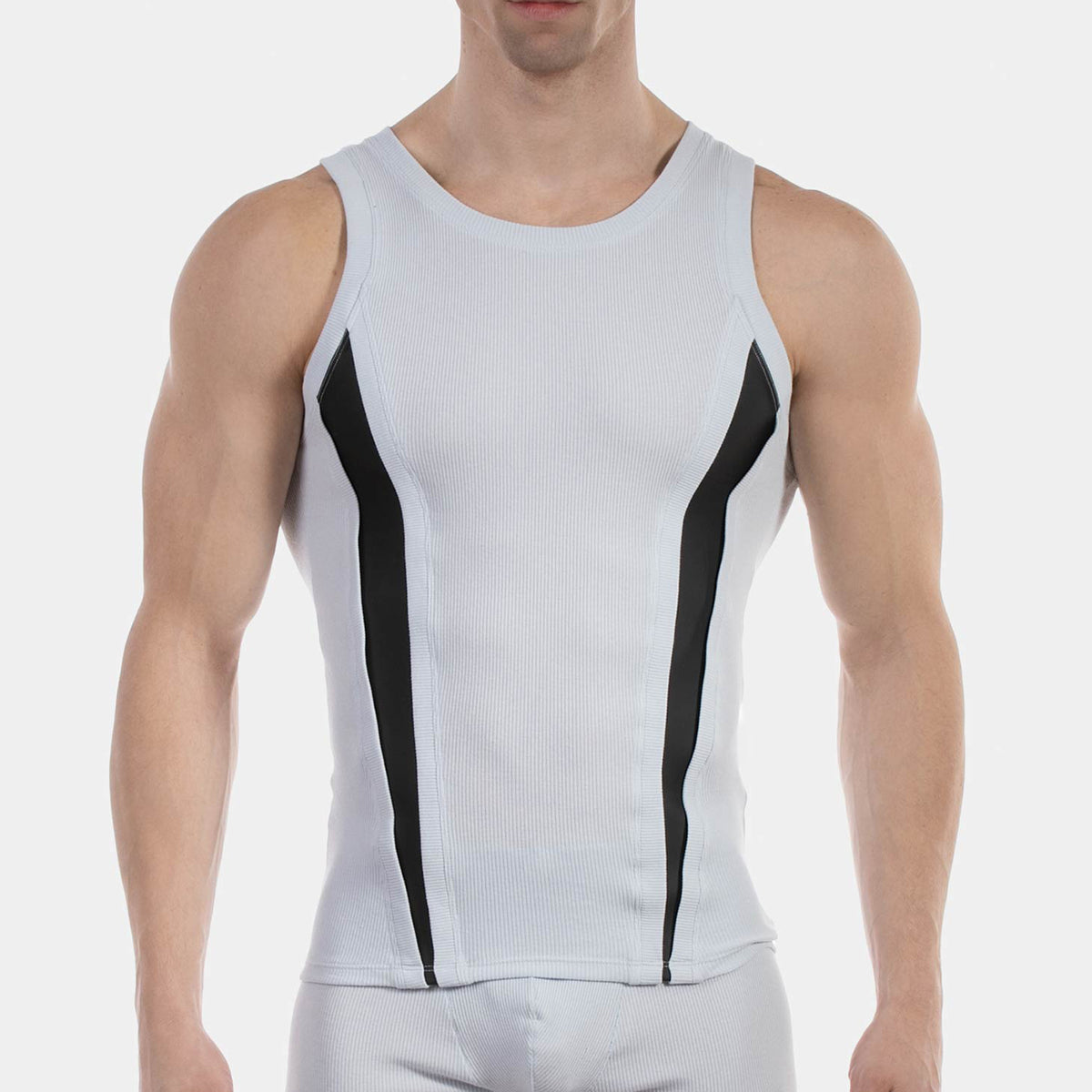 Barcode Berlin Tank Top Wifi Blue Black