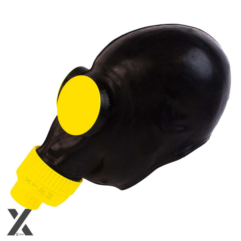 XTRM XP7 Rubber Gas Mask Black Yellow