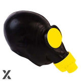 XTRM XP7 Rubber Gas Mask Black Yellow