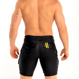 Dale Mas Industrial Cargo Short Black Yellow