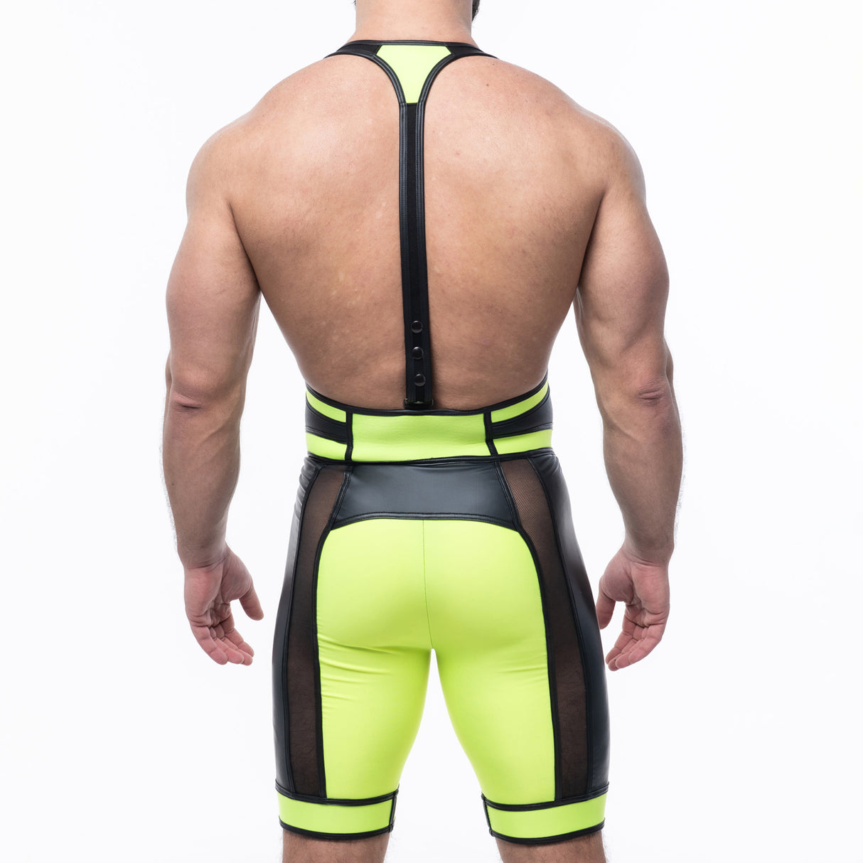 Spartas Enea Neo Lycra Mesh Singlet Yellow