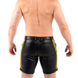 ROK Eco Long Zipper Short Black Yellow