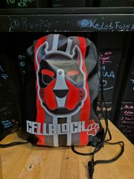 Cellblock 13 Pup Tron Drawstring Bag Red